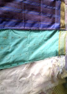 3 COMBO SAREE LIKE NEW