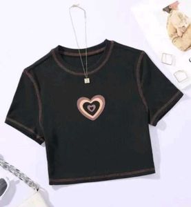 Cute Heart Graphic Tee