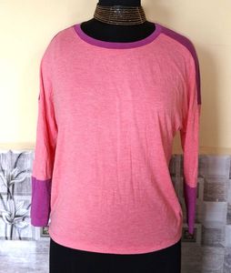 🎁Buy 2 Get 1 Free🎁Size S/M Pink &amp; Purple Top