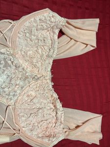 urbanic baby pink knot cami top