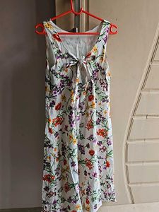 Floral Printed Midi Dress