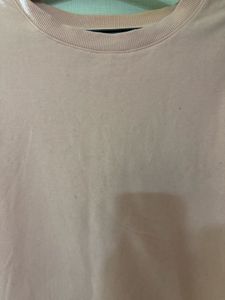 Pink Pullover Sweatshirt