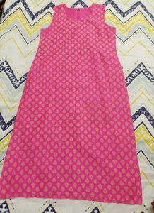 Pink Floral Kurti