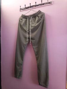 Grey Relaxed Fit Joggers with Drawstring Waist
