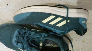 Adidas Green Sports shoes