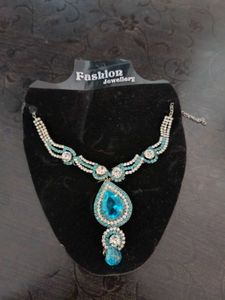 Sparkling Blue Necklace