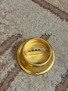 Set  Of 2 Gold&amp;Crystal Incense/Agarbatti Holde