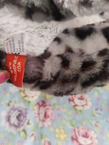 Cute Stuffed Snow Leopard