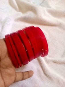 Red Colour Bangles