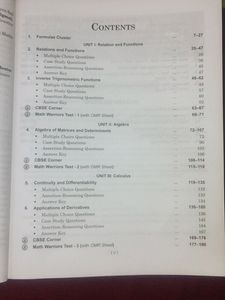 Maths MCQ Book With Formulas Class 12 Th