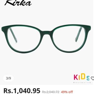 Reading Glasses With Green Frames