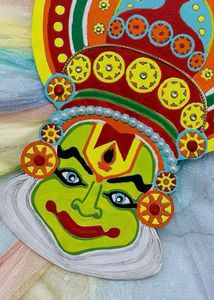 Kathakali Face Wall Hanging