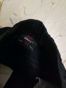 Boys Black Cargo Capri