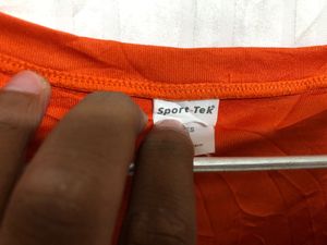 Sport-Tek Orange Long Sleeve T Shirt
