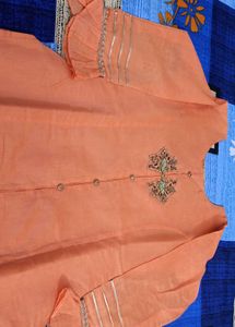 Elegant Embroidered Kurta Set