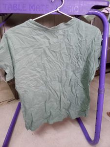 Cute Green Graphic Tee
