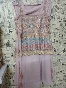 Women Partywear Peplum Designer Dress