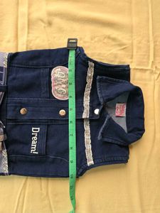 Denim Dungree- For 18months to 30 months
