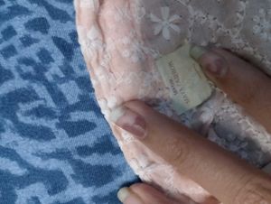 Vintage Pink Embroidered Dress