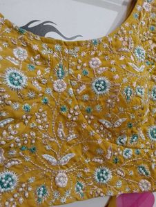 🆕 💛Embroidered Lehenga Pant Set
