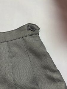 Grey Pleated Skirt