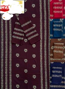 Floral Print Unstitched Salwar Suit Material