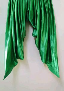 Green Satin Suit Salwar