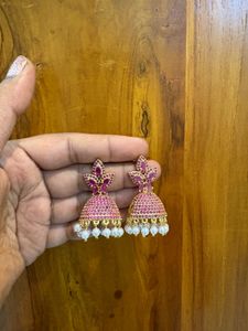 Stunning Ad Stone Jhumka For Women’s And Girls