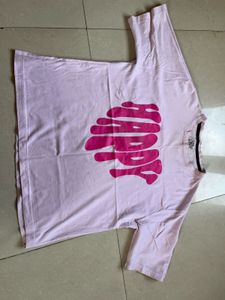 Pink & Blue oversize T-Shirt