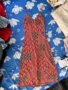 URBANIC red dress new