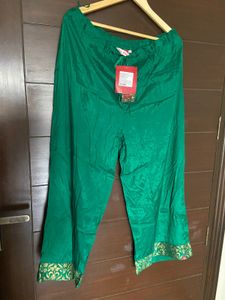 BIBA Green Silk Palazzo (xl)