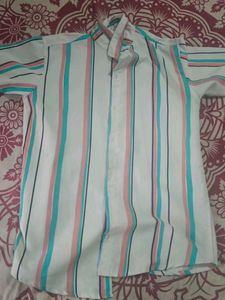 Striped Short Sleeve Shirt