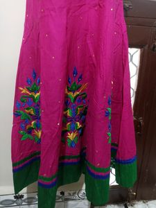 Beautiful Pink Anarkali Kurta