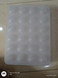 XML Eggs Tray Plastic Storage Organizer Box