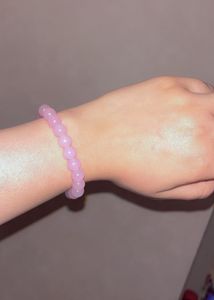 Baby Pink Beaded Bracelet