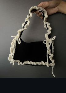 Cute Block Crochet Handbag