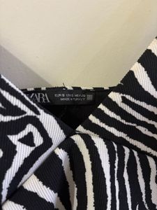 Zebra Print Crop Top