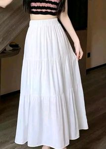 White Long Skirt