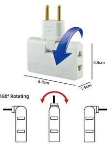 Brand New 3-in-1 multi-plug adapter