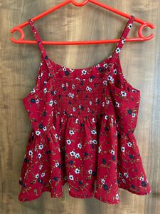 NUON Peplum Top