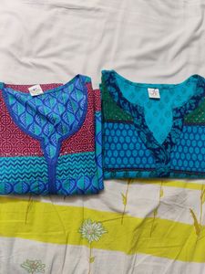 Combo Of 2 Kurtis For Sale - Huge discount