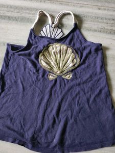Cute Shell Tank Top