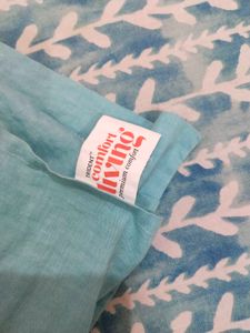 Trident Comfort Living Cotton Bedsheet With Pillow