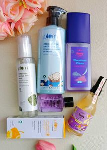 Plum Mist, Shampoo, Toner And Serum