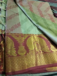 Traditional Banarasi Cotton Silk