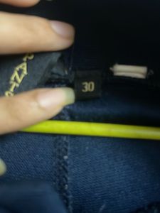 Navy Blue Flared Pants