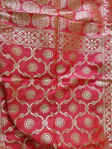 Silk Neck Zardosi Work Kurta Set