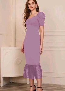 Lavender Bodycon Dress