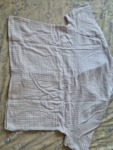 Gauze Button-Down Shirt