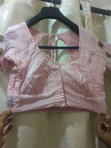 Purple Handwork Saree